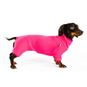 KARMA HUND - Overall für Dackel Magenta