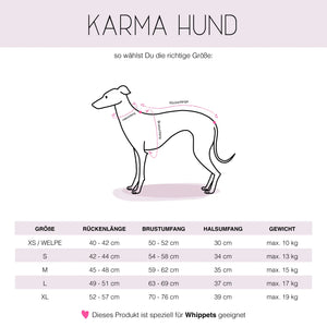 KARMA HUND - Whippet Overall Polar Fleece Leo
