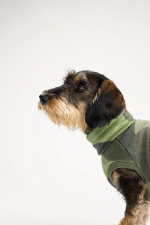 KARMA HUND - Longshirt für Dackel Camouflage