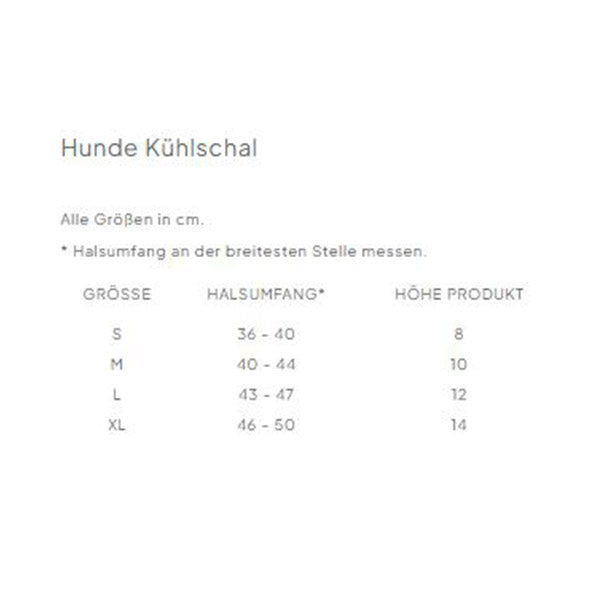Cloud7 - Hunde Kühlschal Khaki