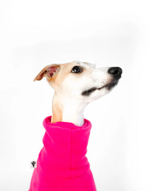 KARMA HUND - Whippet Overall Polar Fleece Magenta