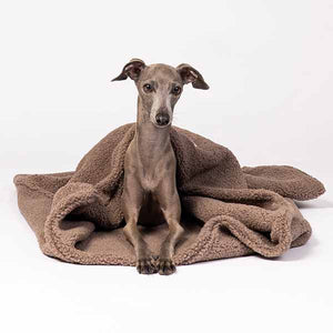 Karma Hund - Teddy Hundeschlafsack Mokka