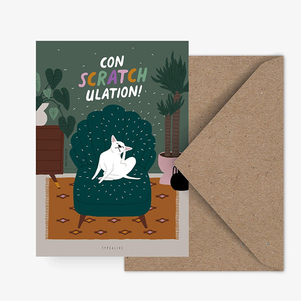 Postkarte - Con Scratchulation