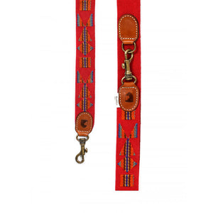<transcy>Dog leash Etna red 2m adjustable</transcy>