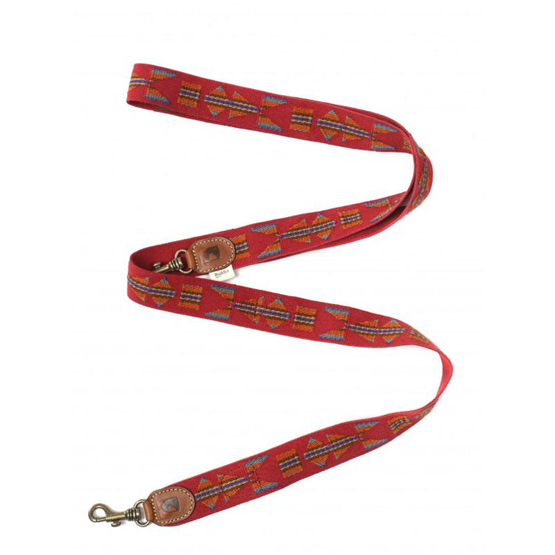Buddys Dogwear - Hundeleine Etna red 2m adjustable