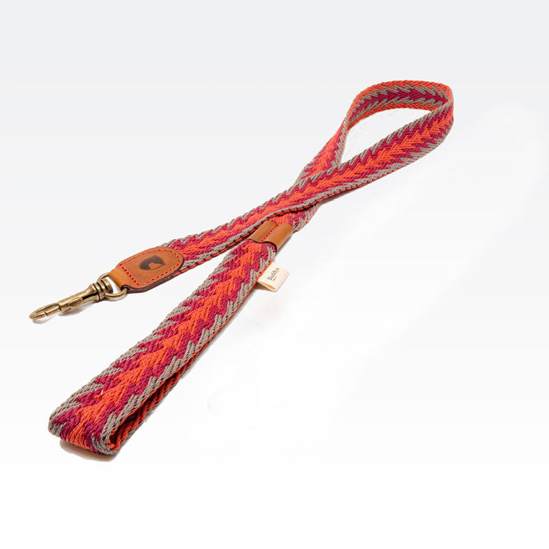 <transcy>Dog leash Peruvian Arrow Orange</transcy>