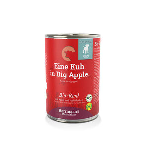 Herrmann´s - WELPE Bio Rind mit Apfel und Haferflocken